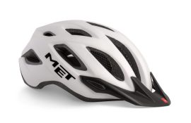 MET Crossover Fekete-Fehér kerékpáros fejvédő