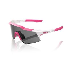 100% Speedcraft XS - Puddy Pink White - Smoke Lens szemüveg
