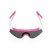 100% Speedcraft XS - Puddy Pink White - Smoke Lens szemüveg