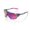 100 % Speedlab Norvik Translucent Grey - Purple Multilayer Mirror Lens szemüveg