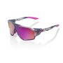   100 % Speedlab Norvik Translucent Grey - Purple Multilayer Mirror Lens szemüveg