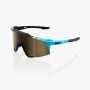   100% Speedcraft BWR Black Soft Gold tükrős lencsés szemüveg