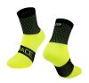 FORCE TRACE fekete fluo sportzokni