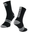 FORCE LONG PRO fekete-szürke sportzokni FORCE LONG PRO fekete-szürke sportzokni