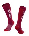 Force Compress bordó-piros kompressziós zokni Force Compress bordó-piros kompressziós zokni
