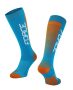 FORCE COMPRESS kompressziós zokni kék-narancs