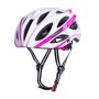 Force Bull fehér-rózsaszín női kerékpáros sisak