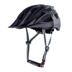 FORCE CORELLA MTB szürke fekete kerékpáros sisak