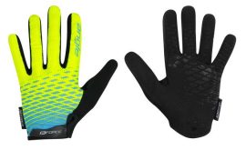 FORCE ANGLE MTB kerékpáros kesztyű fluo-kék M