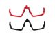 Force Drift fehér sportszemüveg polarizált lencsével + dioptriázható kerettel