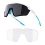   FORCE APEX fehér-szürke sportszemüveg PHOTOCHROM lencsével