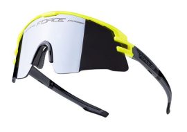 FORCE AMBIENT sportszemüveg fluo-fekete laser  lencsével