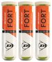 Dunlop Clay Court X4 teniszlabda Tripack