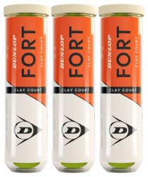 Dunlop Clay Court X4 teniszlabda Tripack