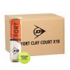 Dunlop Fort Clay Court teniszlabda 18 pack