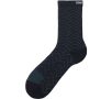 Shimano Tall Sock fekete kék csíkos