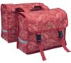 Newlooxs Fiori Forest Red Double Bag