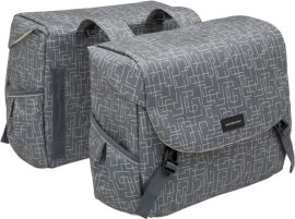Newlooxs Mondi Joy Double fekete  kerékpáros táska csomagtartóra