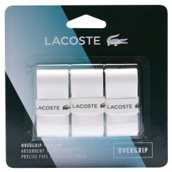 Lacoste Overgrip fehér fedőgrip