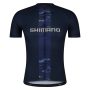 Shimano Logo Sleeve Jersey Dark Blue