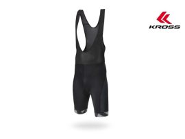 Kross Flow Lady BIB Short Black női kerékpáros nadrág