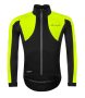 FORCE X100 fekete-fluo téli kerékpáros dzseki 