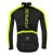 FORCE X100 fekete-fluo téli kerékpáros dzseki 