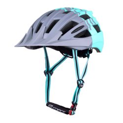 FORCE CORELLA MTB szürke türkiz kerékpáros sisak