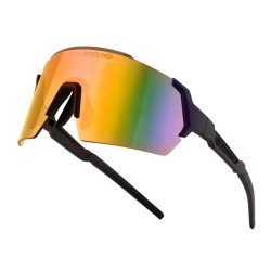 FORCE ELECTRA fekete sportszemüveg , piros revo lencsével